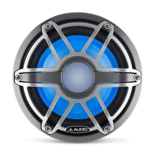 JL Audio M6 8in Subwoofer with Titanium Sport Grille Infinite Baffle,  RGB LED — 4