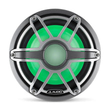 JL Audio M6 8in Subwoofer with Titanium Sport Grille Infinite Baffle,  RGB LED — 9