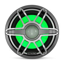 JL Audio M6 10in Subwoofer with Titanium Sport Grille Infinite Baffle, RGB LED — 3