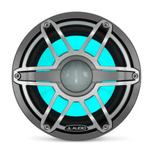 JL Audio M6 10in Subwoofer with Titanium Sport Grille Infinite Baffle, RGB LED — 7