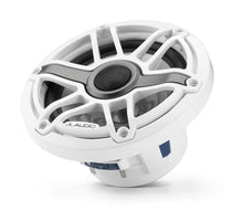 JL Audio M6 6.5in Coaxial Speakers White Sport Grille — 3