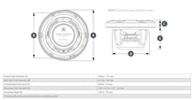 JL Audio M6 6.5in Coaxial Speakers Titanium Sport Grille — 2