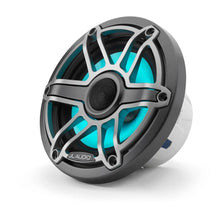 JL Audio M6 6.5in Coaxial Speakers Titanium Sport Grille with RGB LED — 3
