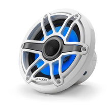 JL Audio M6 6.5in Coaxial Speakers White Sport Grille with RGB LED — 12