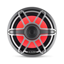 JL Audio M6 8.8in Coaxial Speakers Titanium Sport Grille with RGB LED — 5