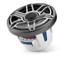 JL Audio M6 8.8in Coaxial Speakers Titanium Sport Grille with RGB LED — 10