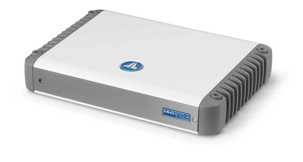 JL Audio MHD Marine Amplifier 4-Channel Full-Range 600 Watts 24v — 1