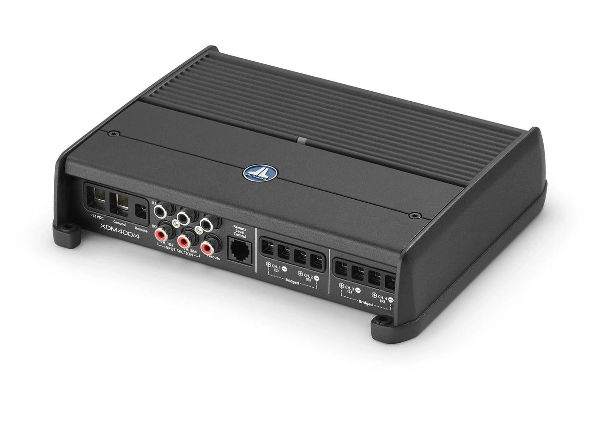 JL Audio XDM Marine Amplifier 4-Channel Full-Range 400 Watt 12v — 1
