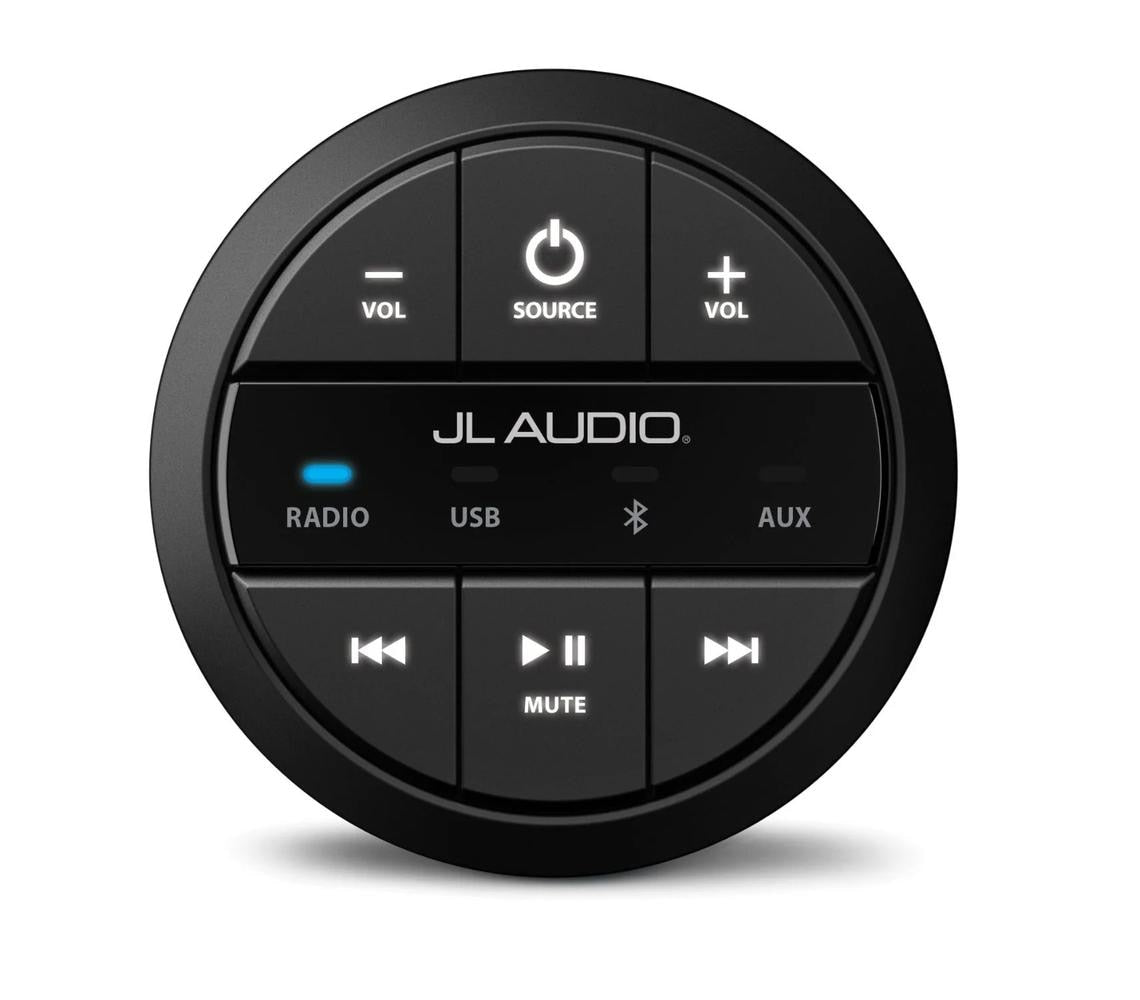 JL Audio MMR-20-BE Round Wired Remote for MediaMaster — 1