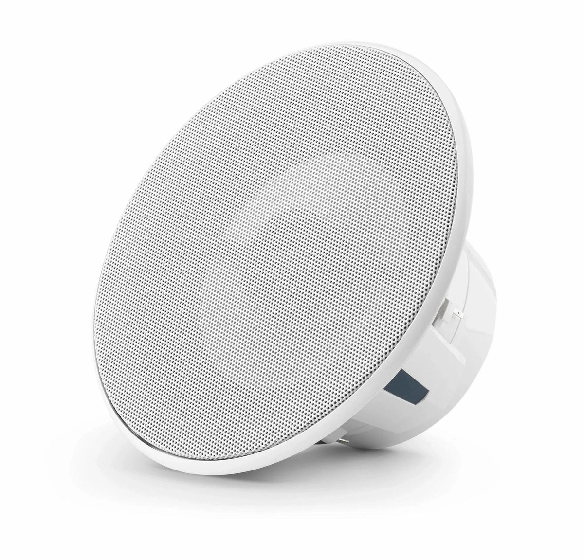 JL Audio M6 7.7in Coaxial Speakers White LUXe Grille Single Speaker M6-770X-L-GwGw-Single — 1