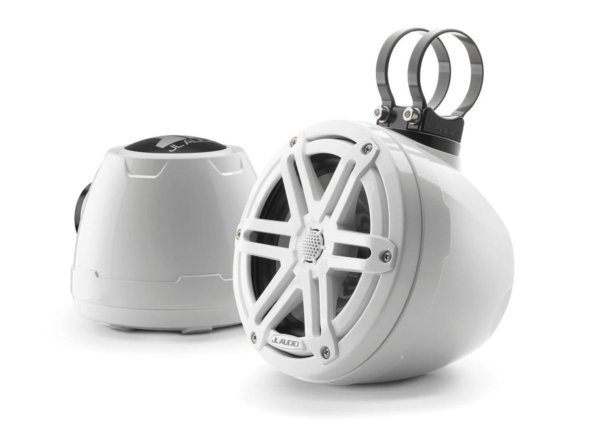 JL Audio M3 VeX 6.5in Enclosed System White Sport Grille — 1