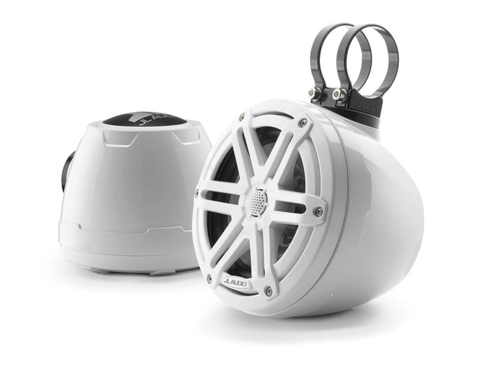 JL Audio M3 VeX 6.5in Enclosed System White Sport Grille — 1