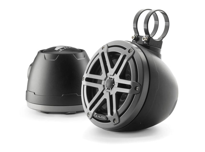 JL Audio M3 VeX 6.5in Enclosed System Gray Sport Grille — 1