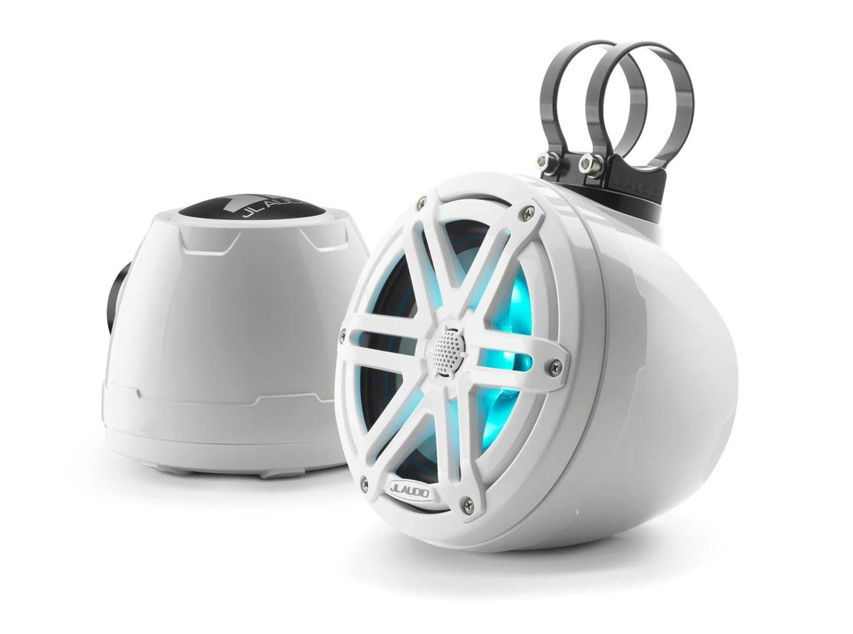JL Audio M3 VeX 6.5in Enclosed System White Sport Grille With RGB LED — 1