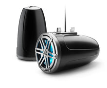 JL Audio M3 7.7in Enclosed Tower Speakers Gray Sport Grille with RGB LED — 1