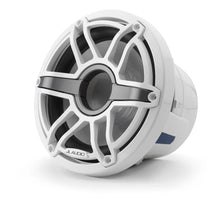 JL Audio M6 8in Subwoofer with White Sport Grille Infinite Baffle — 1