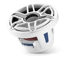 JL Audio M6 8in Subwoofer with White Sport Grille Infinite Baffle — 4