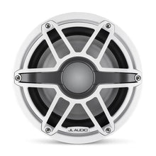 JL Audio M6 8in Subwoofer with White Sport Grille Infinite Baffle — 5