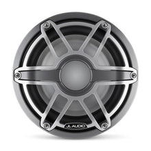 JL Audio M6 8in Subwoofer with Titanium Sport Grille Infinite Baffle — 6