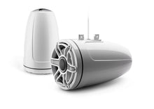 JL Audio M6 8.8in Enclosed Tower Speakers White Sport Grill — 1