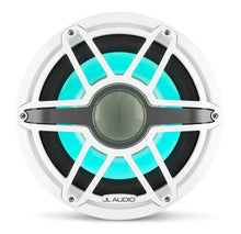 JL Audio M7 12in Subwoofer with White Sport Grille RGB LED — 4