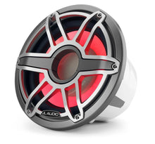 JL Audio M7 12in Subwoofer with Titanium Sport Grille RGB LED — 8