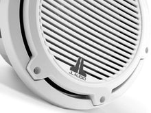 JL Audio M6 10in Subwoofer with White Classic Grille — 2