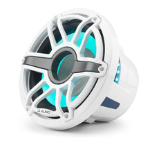 JL Audio M6 10in Subwoofer with White Sport Grille RGB LED — 1