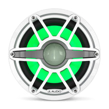 JL Audio M6 10in Subwoofer with White Sport Grille RGB LED — 6