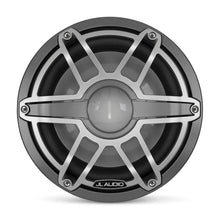 JL Audio M6 10in Subwoofer with Titanium Sport Grille RGB LED — 3