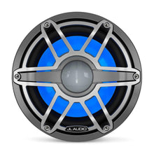 JL Audio M6 10in Subwoofer with Titanium Sport Grille RGB LED — 8
