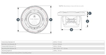 JL Audio M6 6.5in Coaxial Speakers White Classic Grille — 2