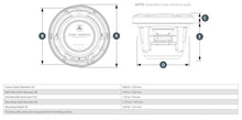 JL Audio M6 8.8in Coaxial Speakers White Classic Grille — 2