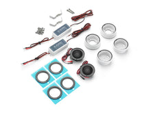 JL Audio M6 1in Component Tweeter White Mounting Cups and Gray Trim — 3