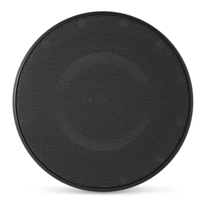 JL Audio M6 7.7in Coaxial Speakers Black LUXe Grille Single Speaker — 1