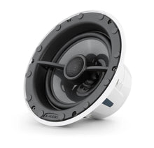 JL Audio M6 8in Subwoofer White LUXe Grille Infinte Baffle — 3