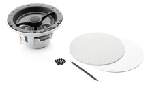 JL Audio M6 8in Subwoofer White LUXe Grille Infinte Baffle — 4