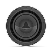JL Audio M6 10in Subwoofer White LUXe Grille Single Speaker — 7