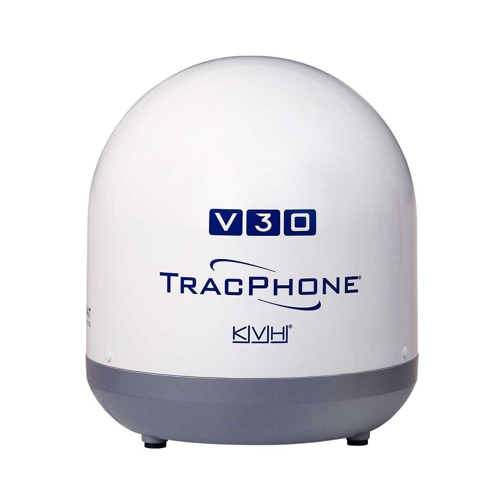 KVH TracPhone V30 System with DC-BDU — 1