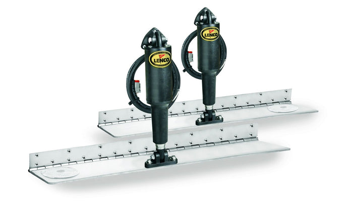 Lenco 4inx30in Hybrid Trim Tab Kit 12V
