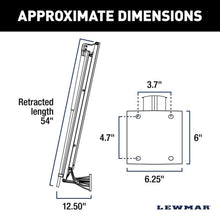 Lewmar Vector 8ft White Manual Shallow Water Anchor — 2