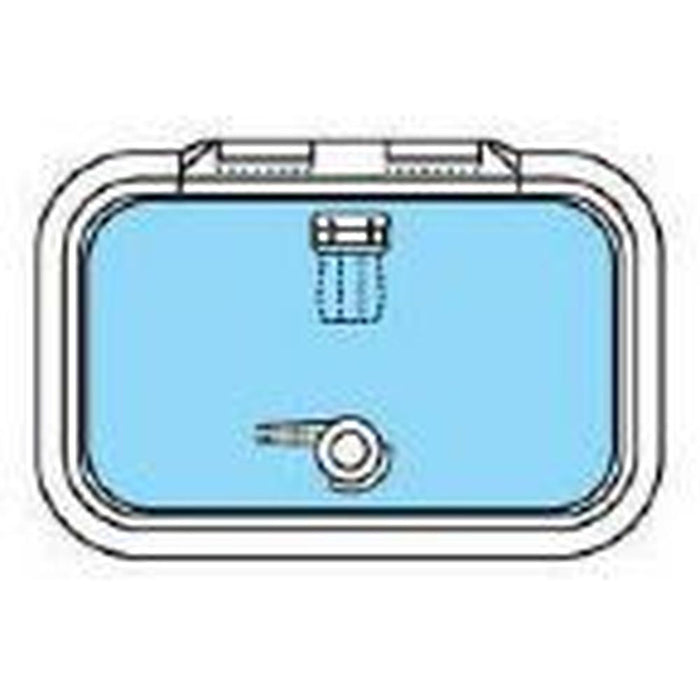 Lewmar Size 20 Ocean Series Hatch Flat Base — 1