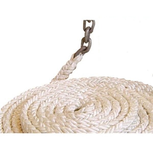 Lewmar 10ft 1/4in G4 Chain & 125ft 1/2in 8 Plait Line