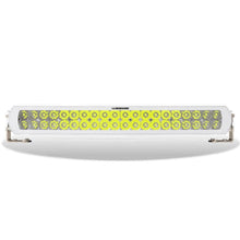 Lumishore 20in Curved Lightbar White LED, White Housing 12/24vDC — 2