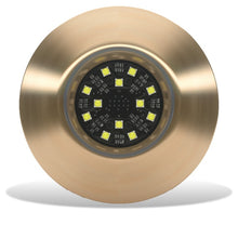 Lumishore ORA TIX404 Thru-Hull Mount Underwater White LED Bronze Housing 12/24vDC — 1