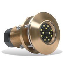 Lumishore ORA TIX404 Thru-Hull Mount Underwater White LED Bronze Housing 12/24vDC — 2