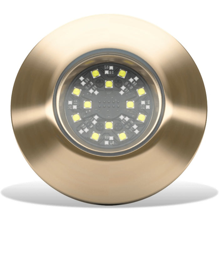 Lumishore SUPRA THX404 Thru-Hull Mount and Driver Blue/White LED