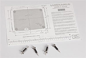 Lowrance FM-ME5 Flush Mount For Elite/Mark 5in Models