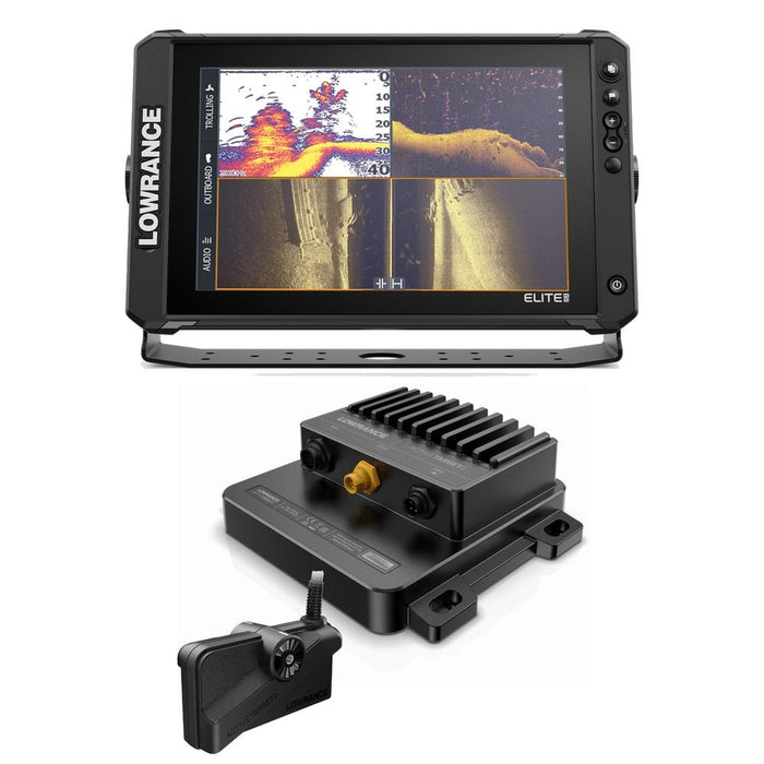 Lowrance Elite FS 12 with ActiveTarget 2 Live Sonar Bundle