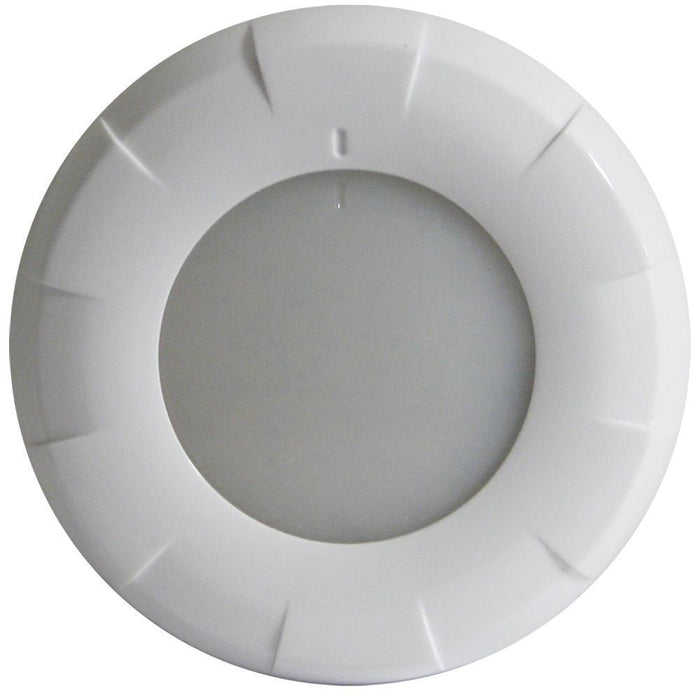 Lumitec Aurora Dome Light White LED Light White Finish 12/24v — 1